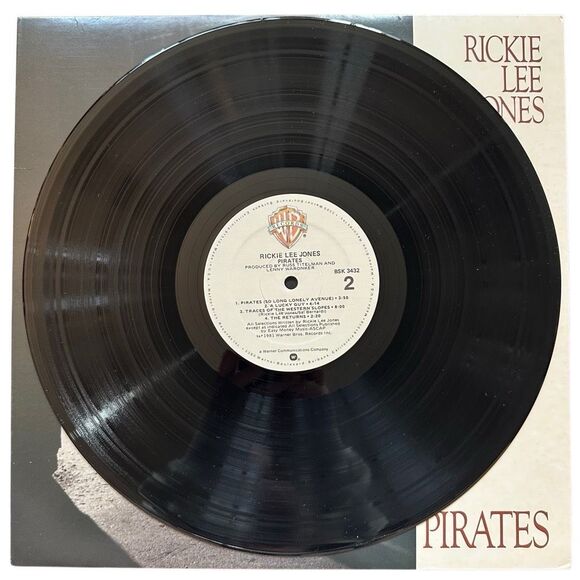 Rickie Lee Jones Pirates Vinyl LP Record – 1981 Warner Bros. - Picture 5 of 8